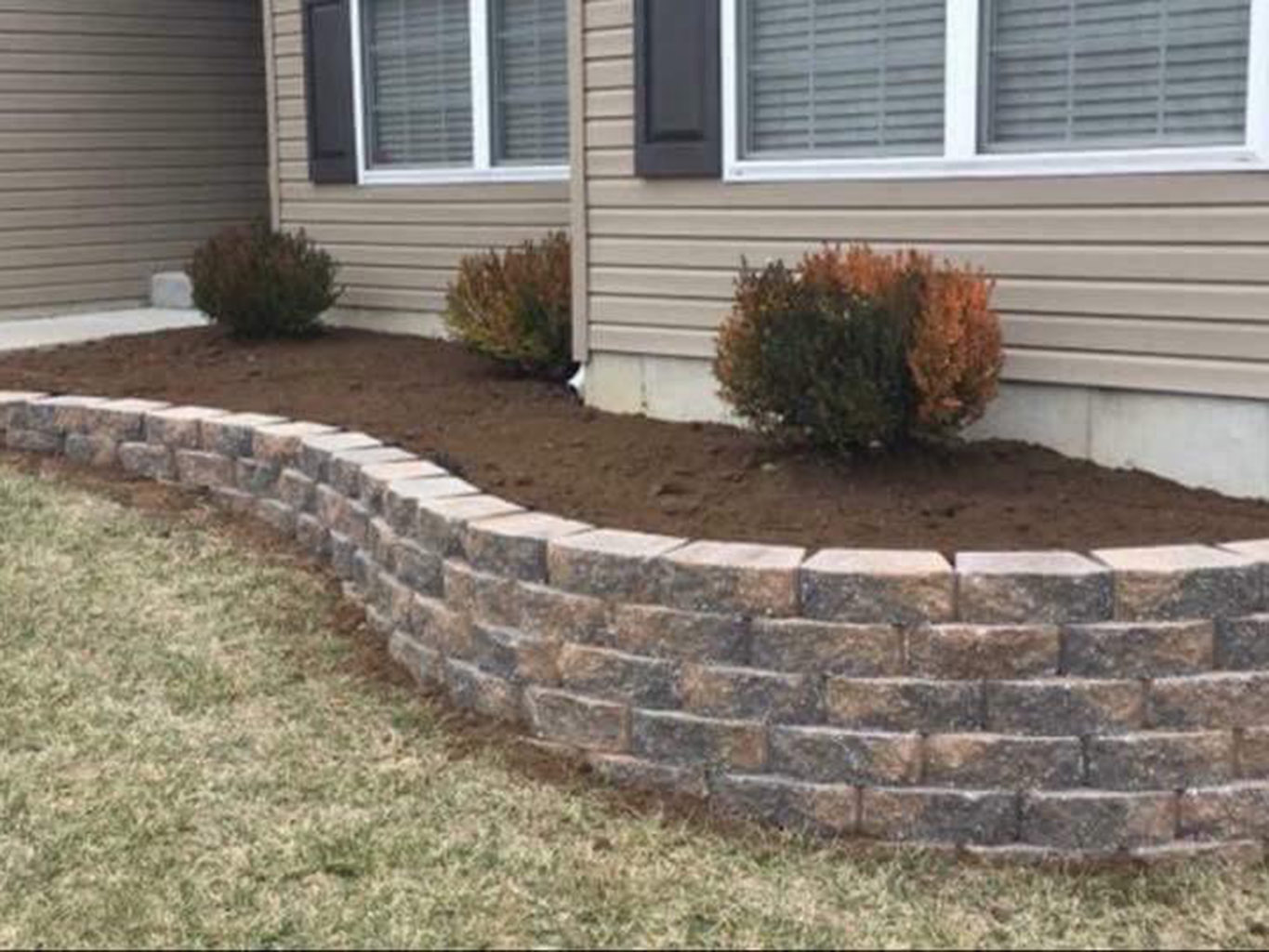 Luxurious Lawn & Landscaping retaining walls, Garden Landscape Walls